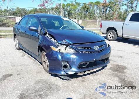 2011 Toyota Corolla S from USA, damaged, VIN 2T1BU4EE0BC712154